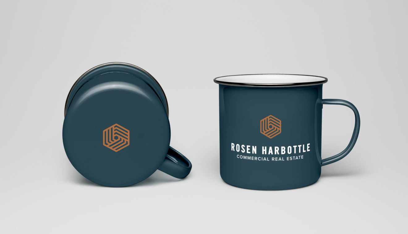 RH branded mugs
